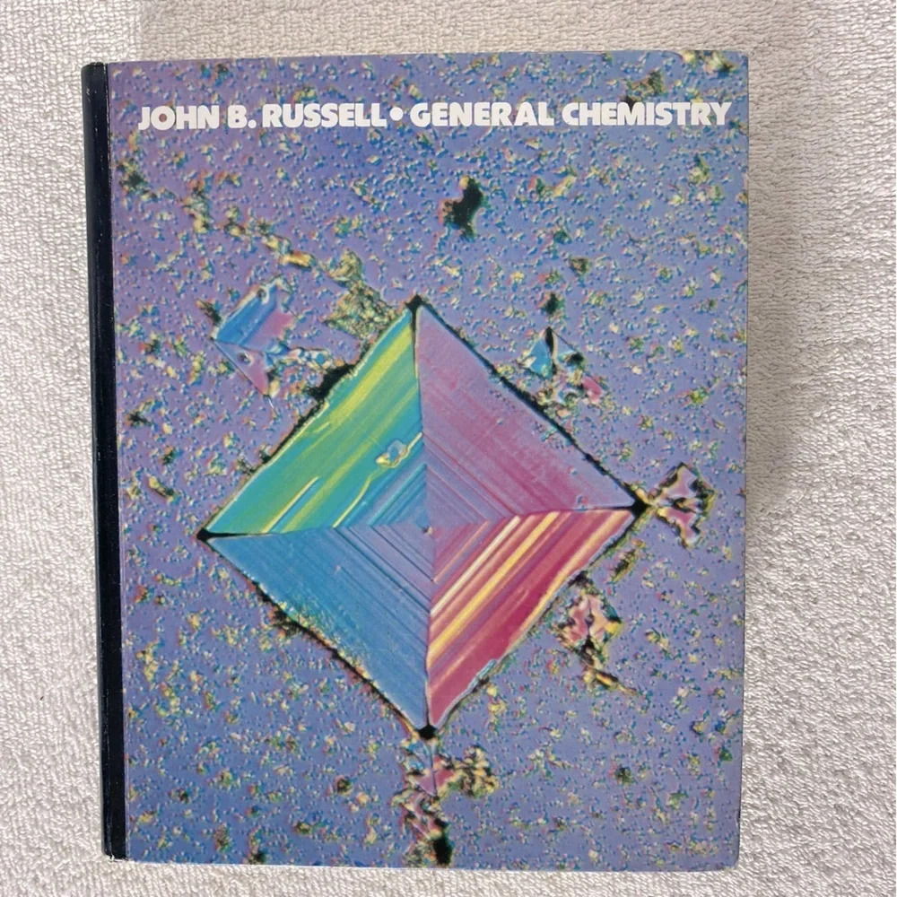 Vintage John B. Russell General Chemistry Hard Cover Text Book
